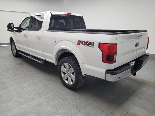 White Platinum Metallic Tri-Coat 2019 Ford F-150 Lariat