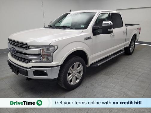 White Platinum Metallic Tri-Coat 2019 Ford F-150 Lariat