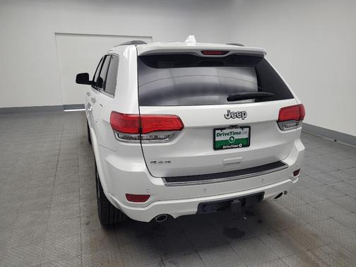 Bright White Clearcoat 2015 Jeep Grand Cherokee Overland