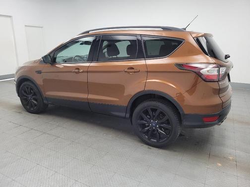 White Platinum Metallic Tri-Coat 2017 Ford Escape Titanium