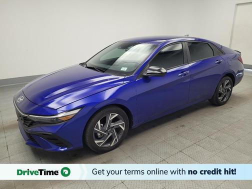Intense Blue 2025 Hyundai ELANTRA Sport