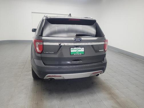 White Platinum Metallic Tri-Coat 2017 Ford Explorer Limited