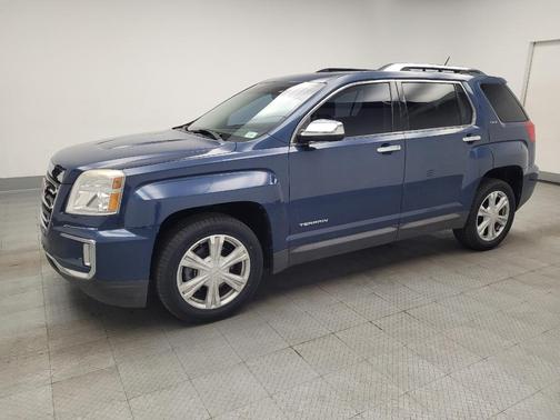 Blue 2017 GMC Terrain SLT
