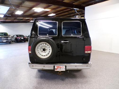 Black 1992 Chevrolet Van G20