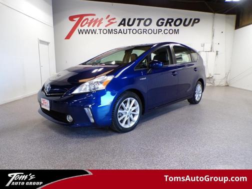 Blue Ribbon Metallic 2012 Toyota Prius v Three