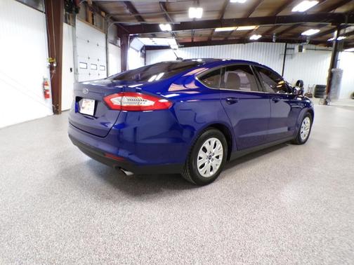 Deep Impact Blue 2013 Ford Fusion S