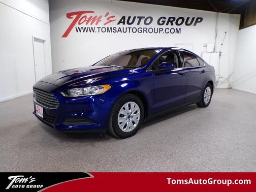 Deep Impact Blue 2013 Ford Fusion S