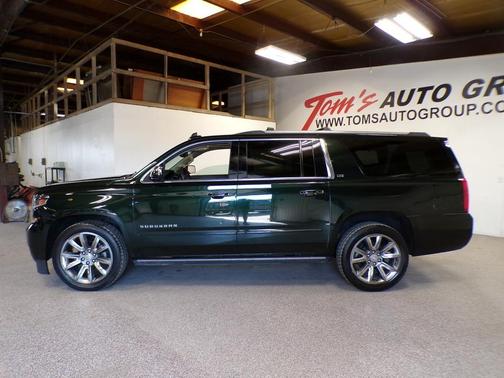 Green Envy Metallic 2016 Chevrolet Suburban LTZ