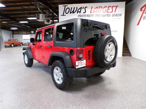 Firecracker Red Clearcoat 2018 Jeep Wrangler JK Unlimited Sport