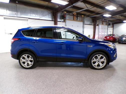 Lightning Blue 2017 Ford Escape Titanium