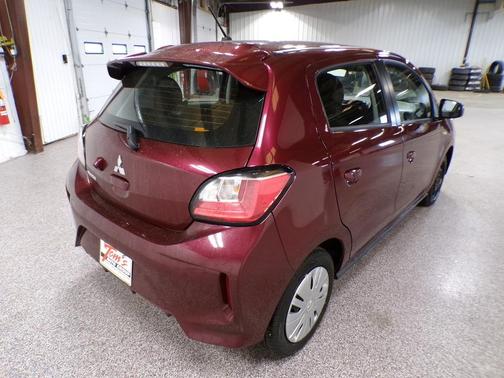 Burgundy 2024 Mitsubishi Mirage ES