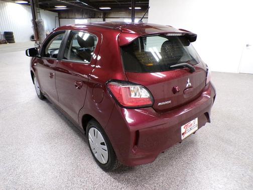 Burgundy 2024 Mitsubishi Mirage ES