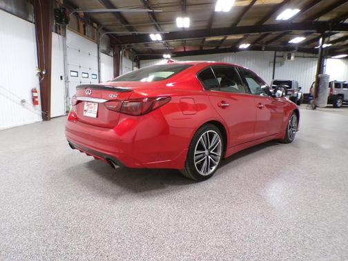 Dynamic Sunstone Red 2021 INFINITI Q50 3.0t SENSORY