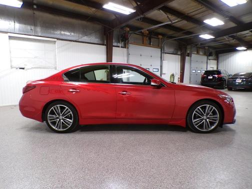 Dynamic Sunstone Red 2021 INFINITI Q50 3.0t SENSORY