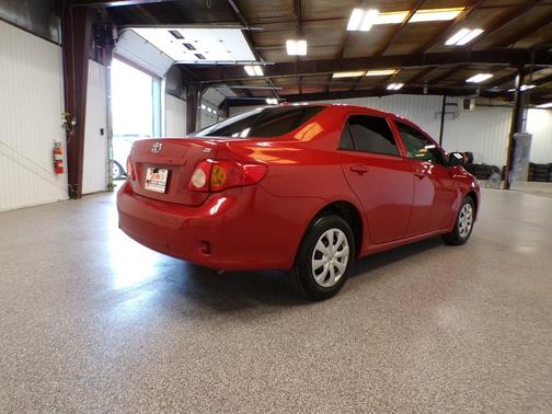Barcelona Red Metallic 2009 Toyota Corolla LE