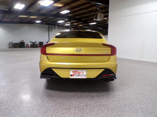 Yellow 2021 Hyundai SONATA SEL Plus