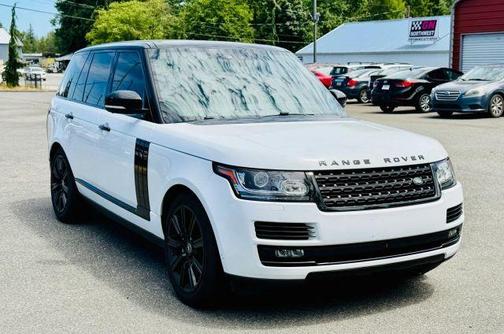 White 2017 Land Rover Range Rover 5.0L Supercharged
