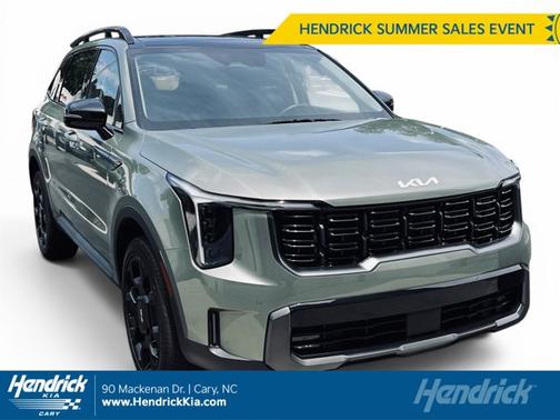 Jungle Green 2024 Kia Sorento X-Line EX