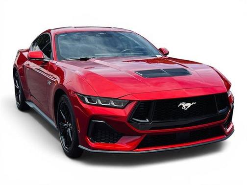 Rapid Red Metallic Tinted Clearcoat 2024 Ford Mustang GT Premium