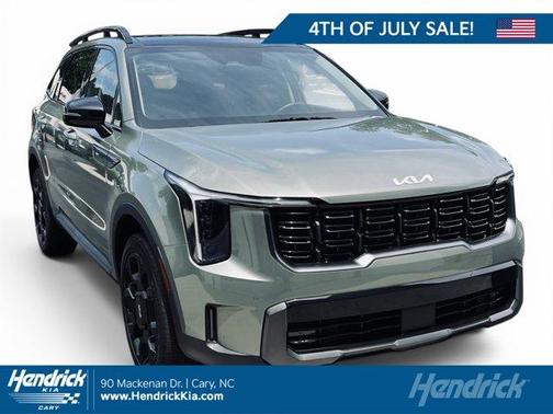 Jungle Green 2024 Kia Sorento X-Line EX