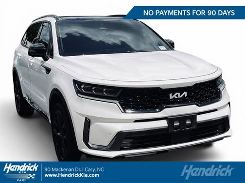 Glacial White Pearl 2023 Kia Sorento SX Prestige