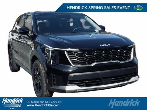 Ebony Black 2026 Kia Sorento LX