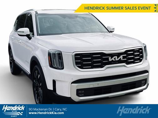 Glacial White Pearl 2024 Kia Telluride SX