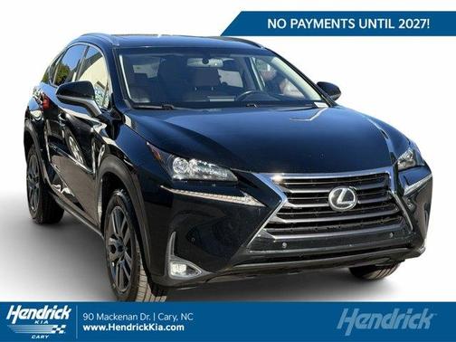Obsidian Black 2016 Lexus NX 200t Base
