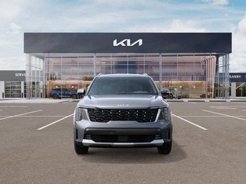 Steel Gray 2026 Kia Sorento Hybrid EX