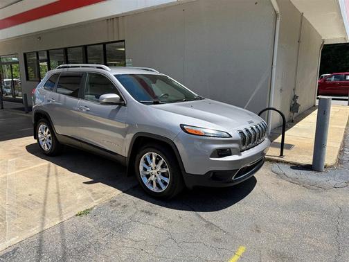 Silver 2014 Jeep Cherokee Limited