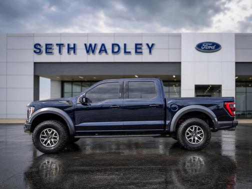 Antimatter Blue Metallic 2022 Ford F-150 Raptor