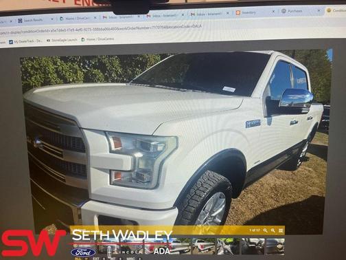 2015 Ford F-150 Platinum