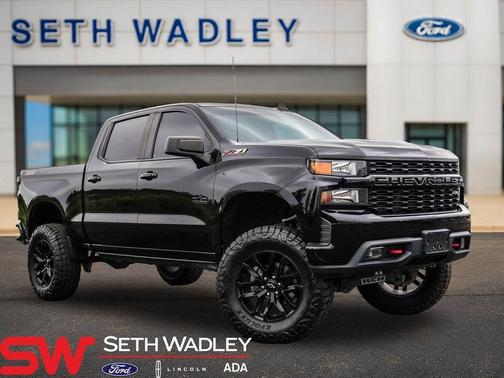 Black 2022 Chevrolet Silverado 1500 Limited Custom Trail Boss