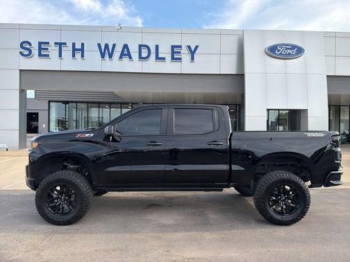 Black 2022 Chevrolet Silverado 1500 Limited Custom Trail Boss