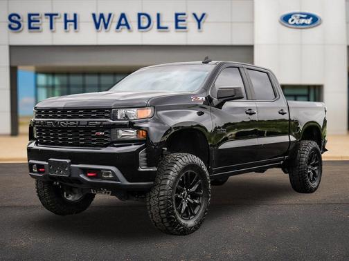 Black 2022 Chevrolet Silverado 1500 Limited Custom Trail Boss