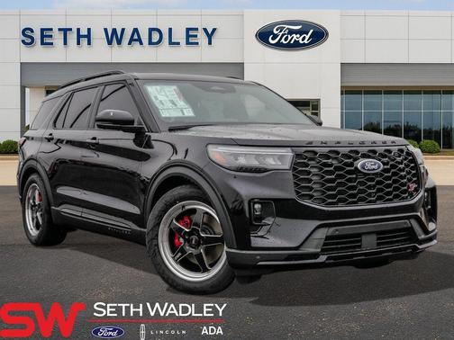 Agate Black Metallic 2026 Ford Explorer ST