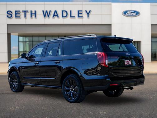 Agate Black Metallic 2025 Ford Expedition Max Platinum
