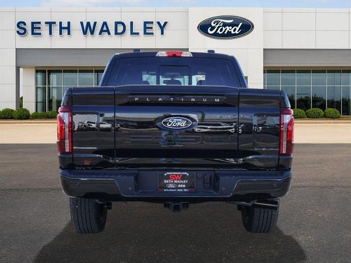 Agate Black Metallic 2025 Ford F-150 Platinum