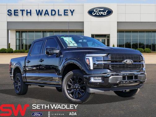 Agate Black Metallic 2025 Ford F-150 Platinum