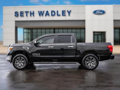 Magnetic Black 2017 Nissan Titan SV
