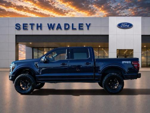 Antimatter Blue Metallic 2024 Ford F-150 Platinum