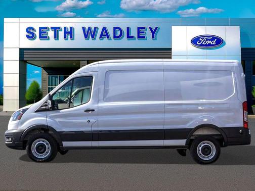 Oxford White 2025 Ford Transit-250 148 WB Medium Roof Cargo