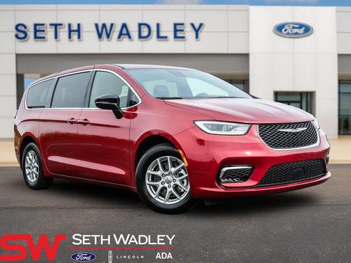 Red 2025 Chrysler Pacifica Select