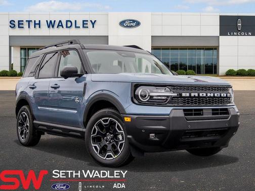 Azure Gray Metallic 2025 Ford Bronco Sport Outer Banks