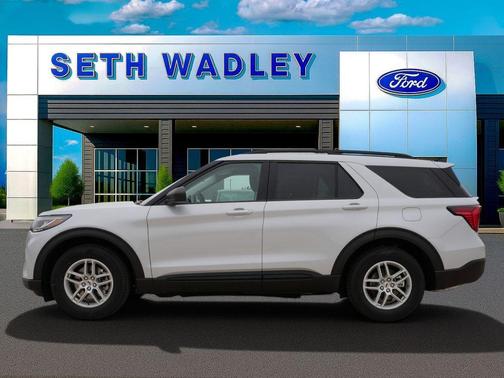 White Metallic 2026 Ford Explorer Active