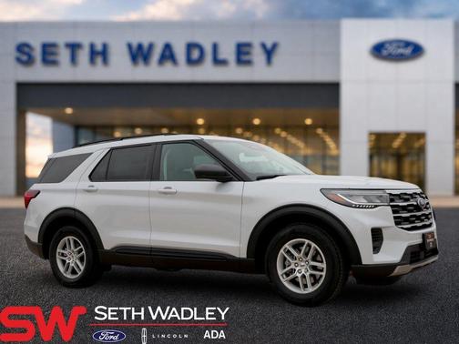 White Metallic 2026 Ford Explorer Active