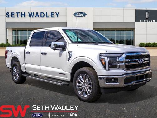 Star White 2025 Ford F-150 Lariat