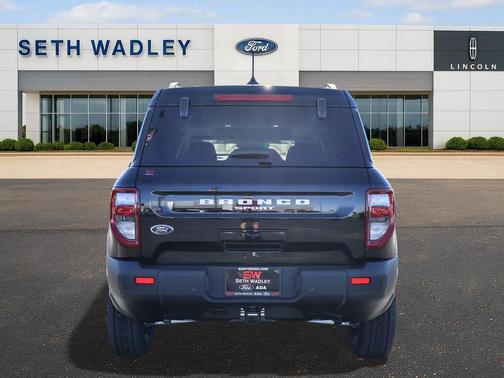 Shadow Black 2025 Ford Bronco Sport Badlands