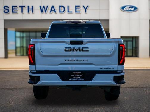 White Frost Tri-Coat 2025 GMC Sierra 3500 Denali Ultimate