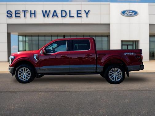 Red 2026 Ford F-150 King Ranch